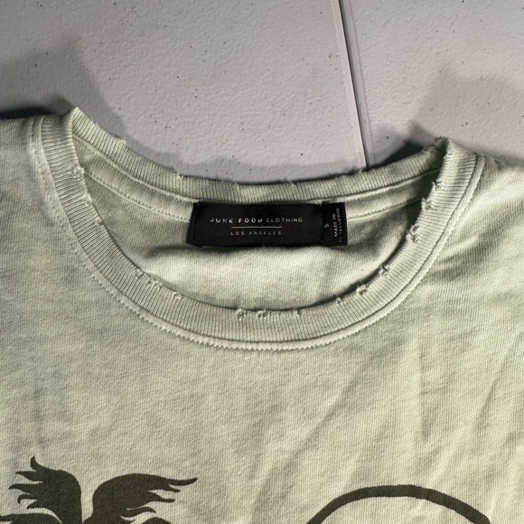 Junk Food Clothing Alien Graphic Tee - Light Green - Picture 6 of 7